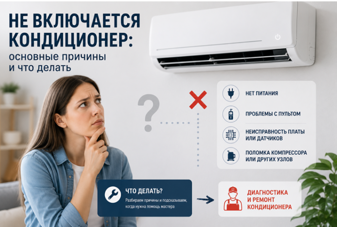 кондиционер не включается с пульта кондиционер не включается с пульта